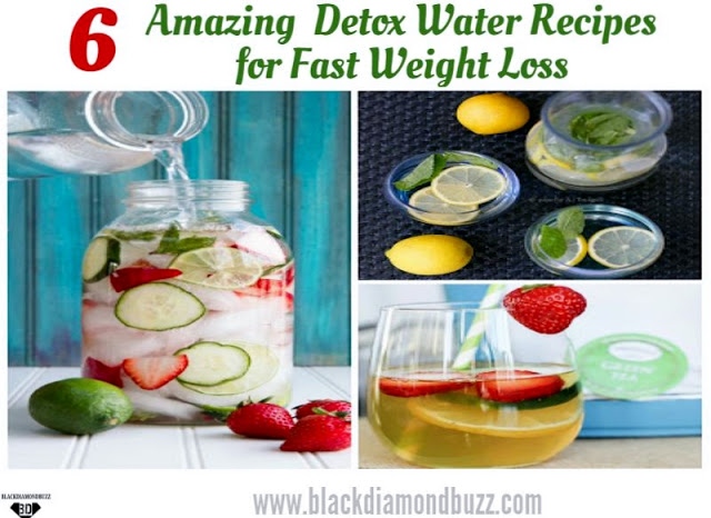  Detox Water Recipes for Fast Weight Loss