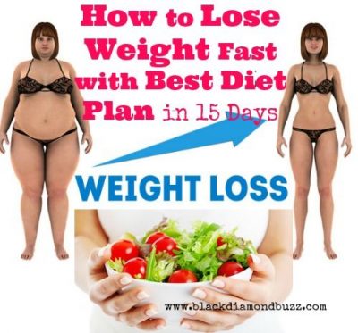 How to Lose Weight Fast with Best Diet Plan in 15 Days