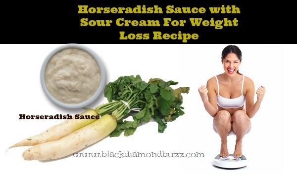 Horseradish Sauce with Sour Cream For Weight Loss Recipe