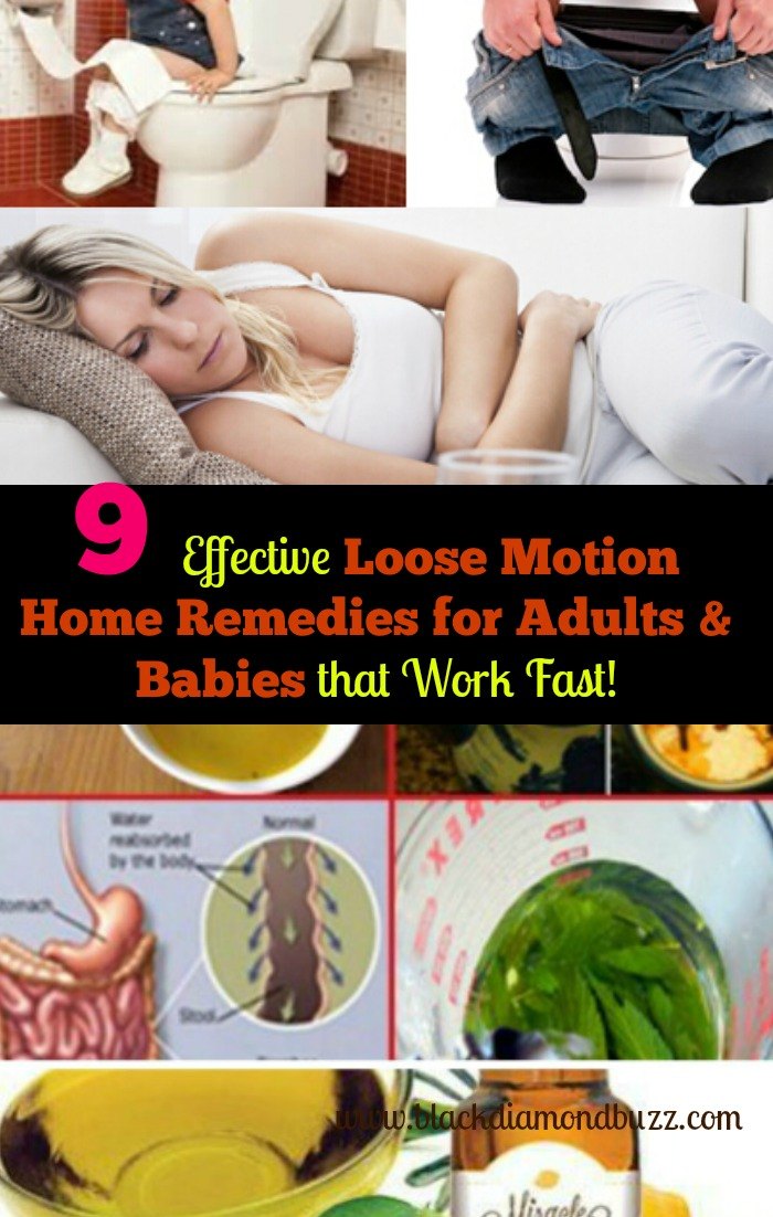 9 Effective Loose Motion Home Remedies for Adults & Babies that Work Fast!