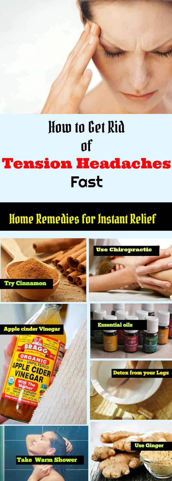 7 Best Tension Headache Remedies for Fast Relief