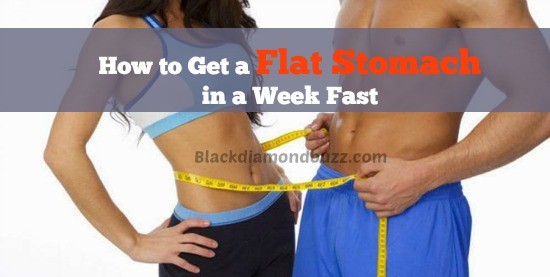 How to Get a Flat Stomach in a Week Fast web