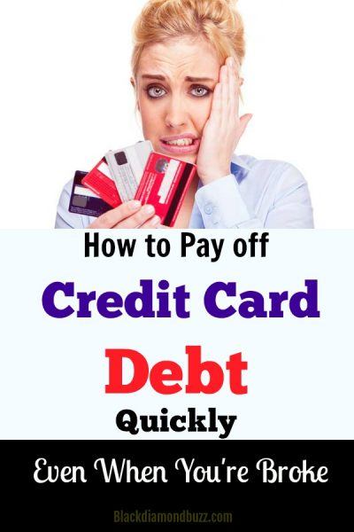 How to Pay off Credit Card Debt Fast