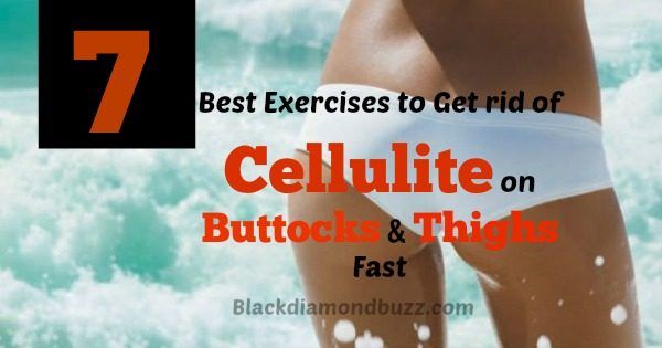 7 Best Exercises to Get rid of Cellulite on Buttocks and Thighs Fast