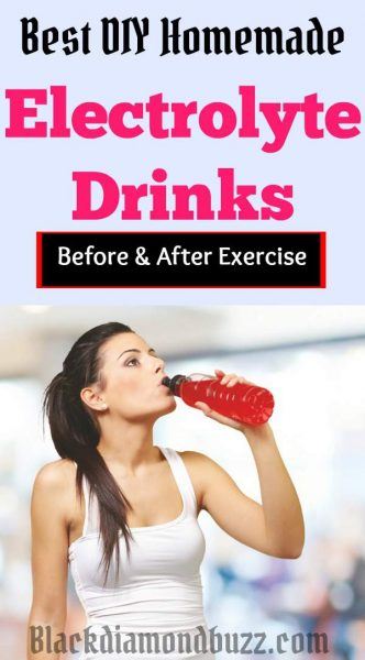 Best DIY Homemade Electrolyte Drinks 