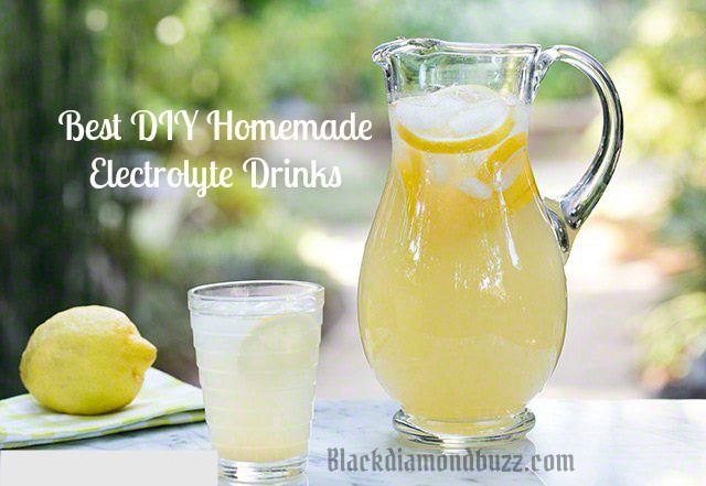 Best Diy homemade electrolyte drinks