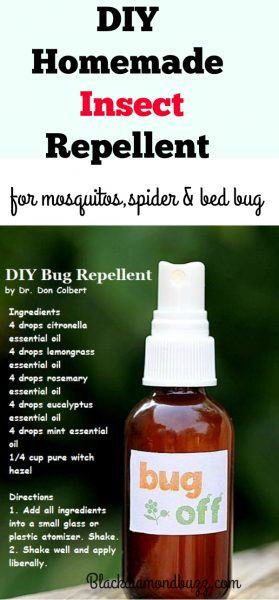 DIY Homemade insects Repellent