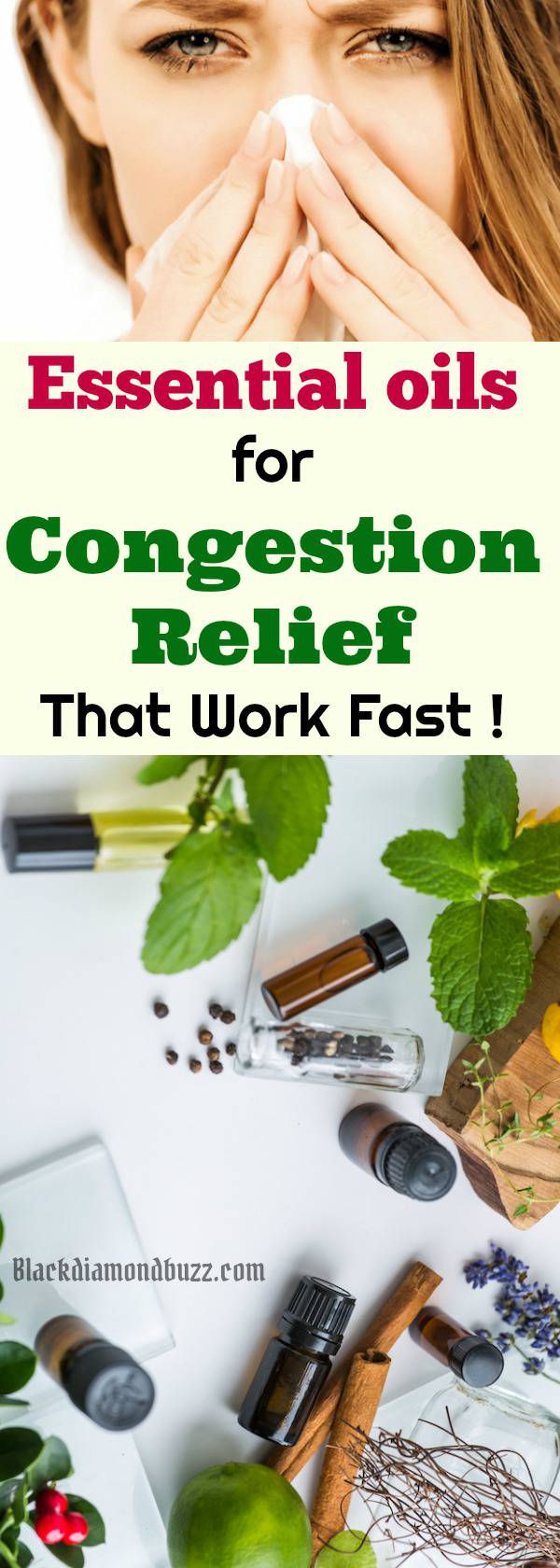 Best Essential Oils for Congestion, Sinus and Cold That Work Fast