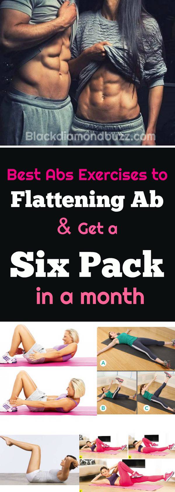 7 Best Abs Exercises to Get a Six Pack Ab in a Month