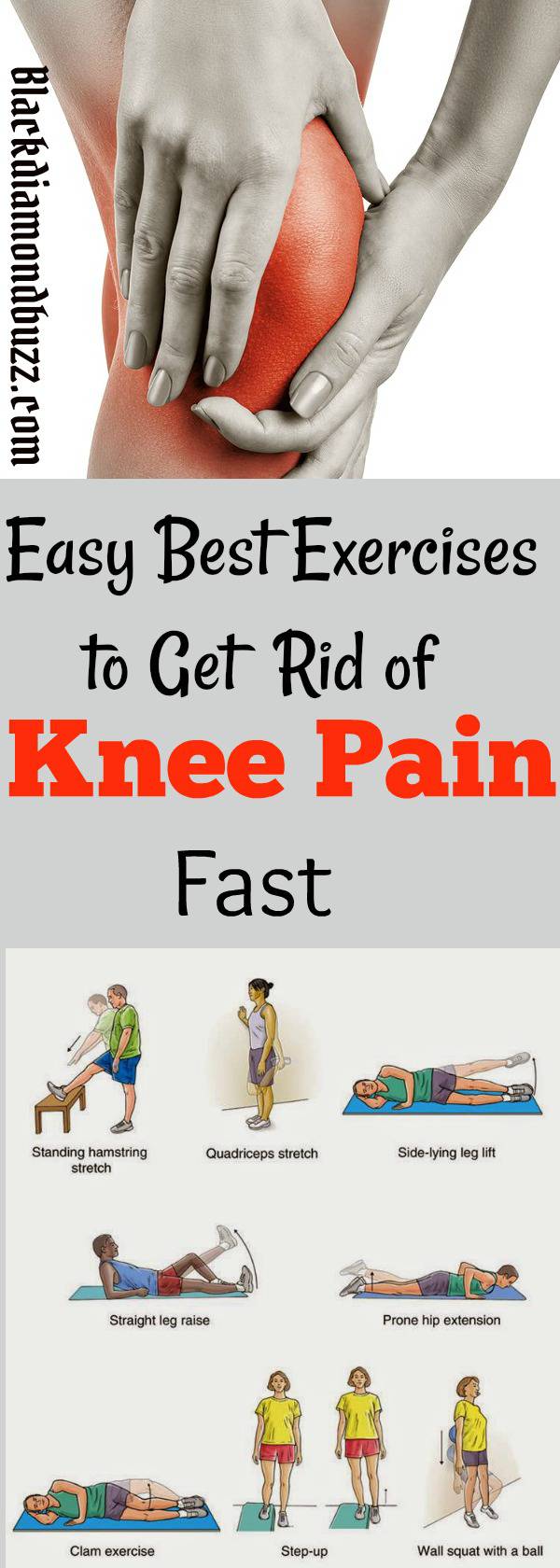 7 Best Exercises for Knee Pain,Swelling and Stiffness Relief - Proven To Strengthen Knees