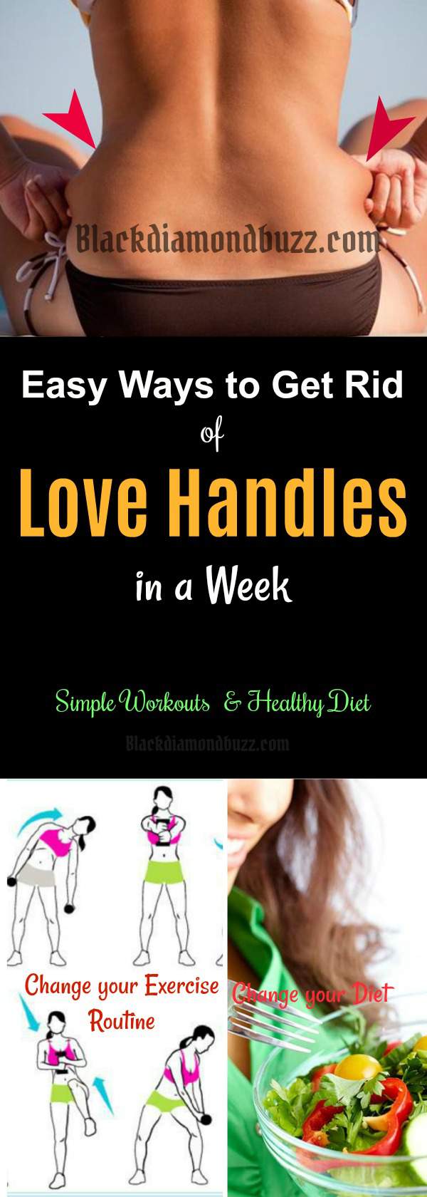 How to Get Rid of Love Handles in a Week at Home | 10 Weight Loss Tips