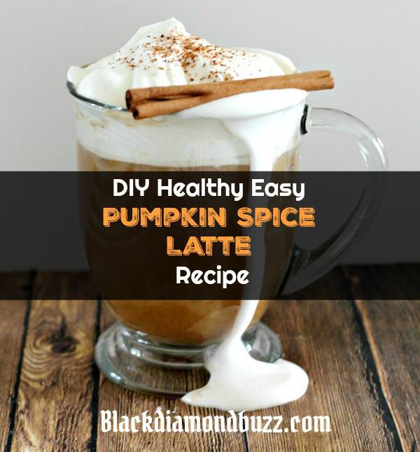 DIY Healthy Easy Pumpkin Spice Latte Recipe (Make It Better Than Starbucks) - Best Fall Drink Ever!