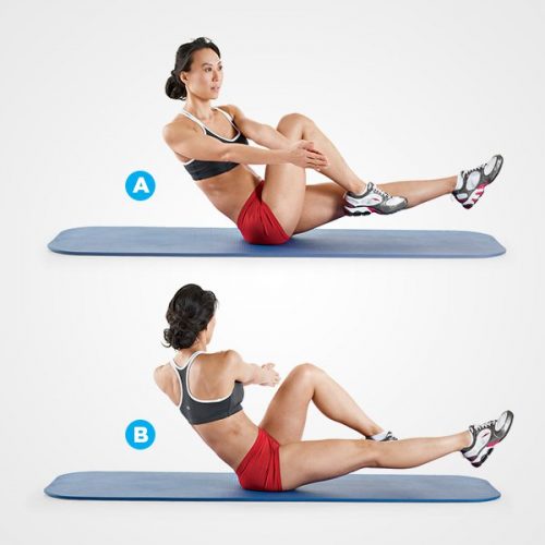 10 Minute Abs Workout Routine At Home -10 Intense Flat Stomach Exercise