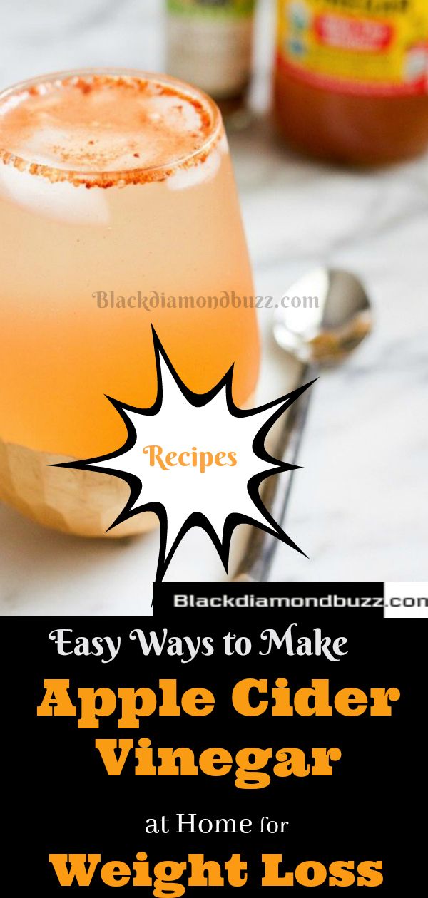 how to make apple cider vinegar for weight loss at home