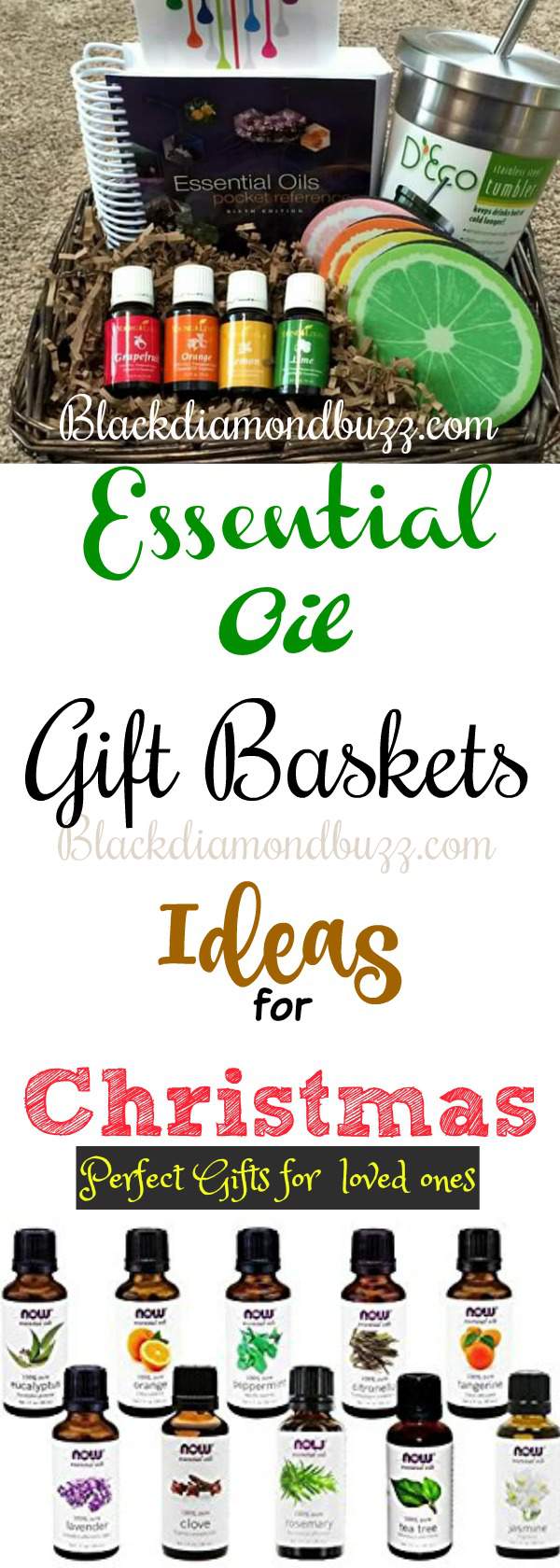 15 Best Essential Oil for Gifts & Holidays | Essential Oil Gift Baskets Ideas for Christmas