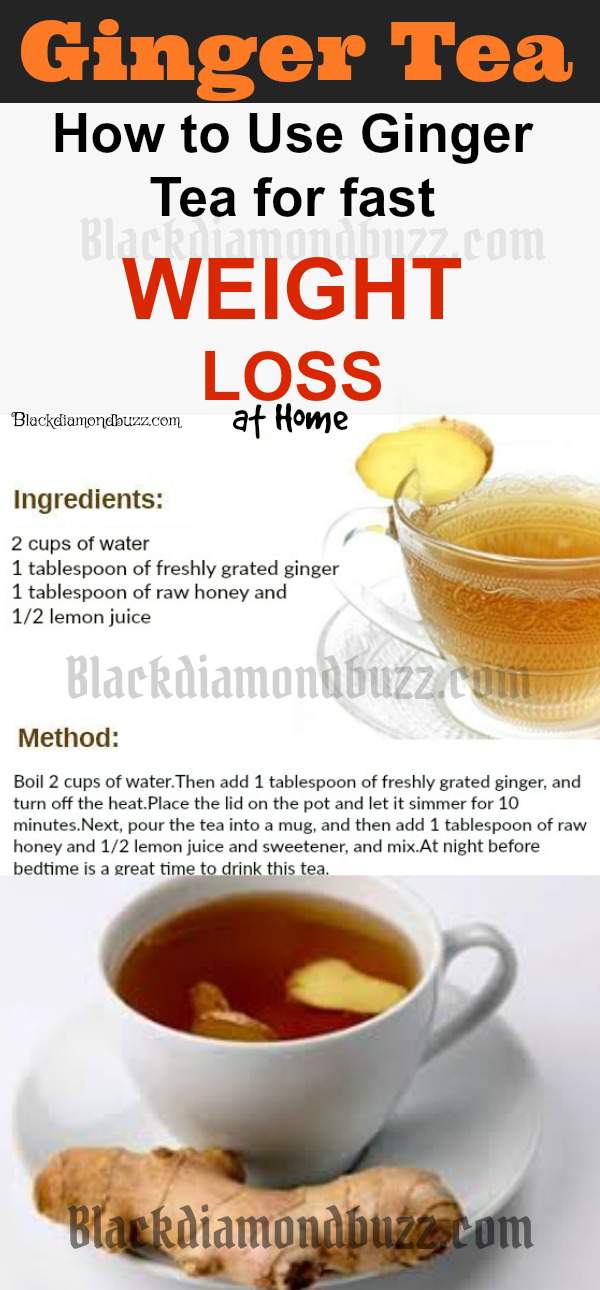 Ginger tea for weight loss- best home remedies for weight loss and belly fat. Loss body fat in 2 weeks and detox your body