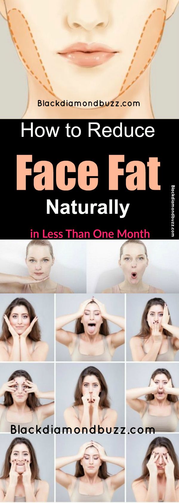 How to Reduce Face Fat Naturally in Less Than One Month