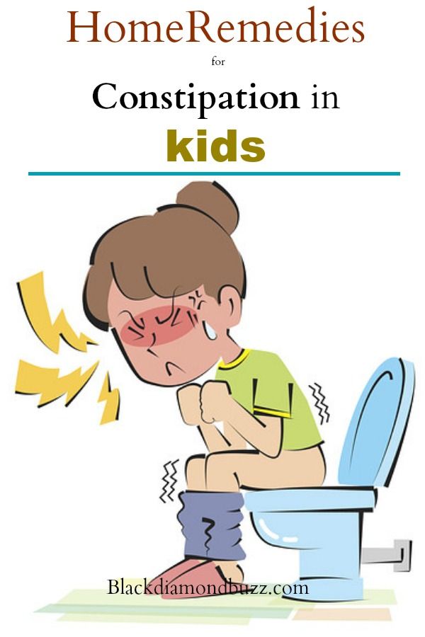 Home Remedies for Constipation in kids 