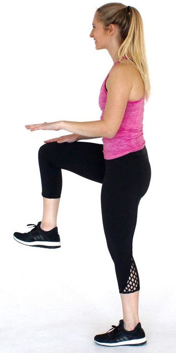  Knee Lift-Exercises to Lose Belly Fat- 10 Belly Fat Burning Exercises
