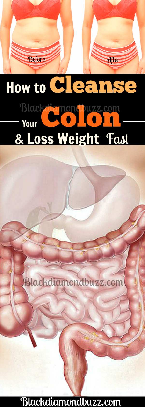 DIY Colon Cleanse and Detox Recipe Drink for Weight Loss