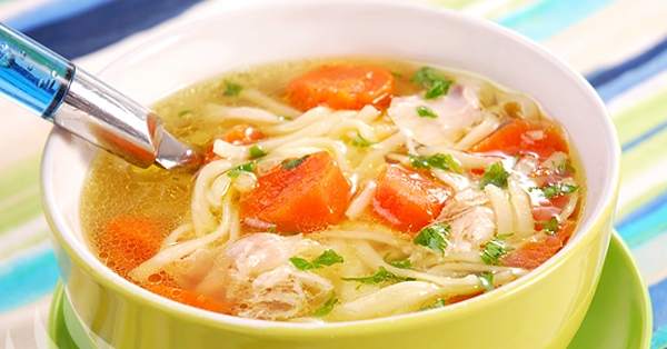 chicken soup for common cold