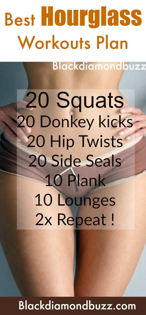 How to Get a Smaller Waist: Best 10 Exercises for Smaller Waist, Bigger Hips and Flat Stomach