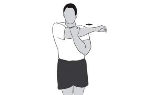Crossover Arm stretch - Best Exercise for Rotator Cuff Injury