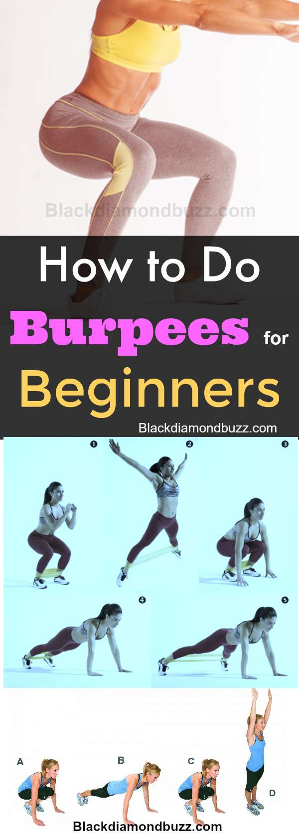 How To Do Burpees Exercises: 5 Burpees Exercises to Burn 100 Calories