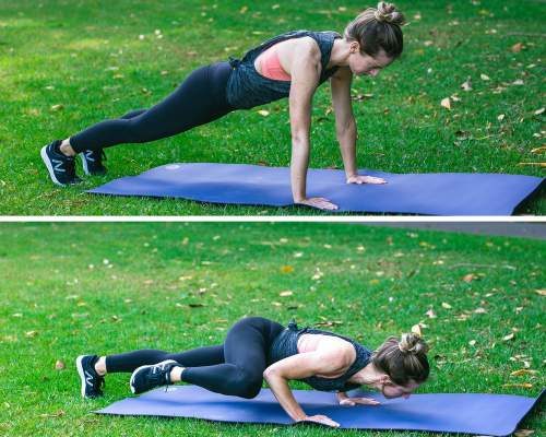 how to do burpees exercises - spiderman burpee