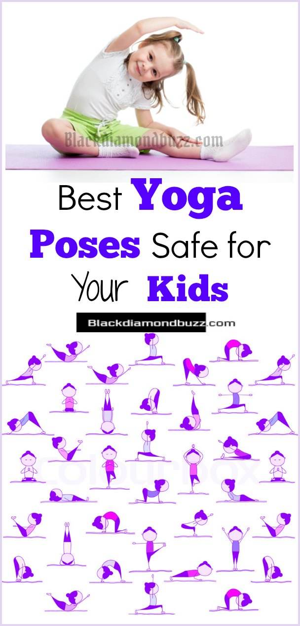 Yoga Poses For Kids -  5 Easy Best Yoga Poses Safe For Your Kids