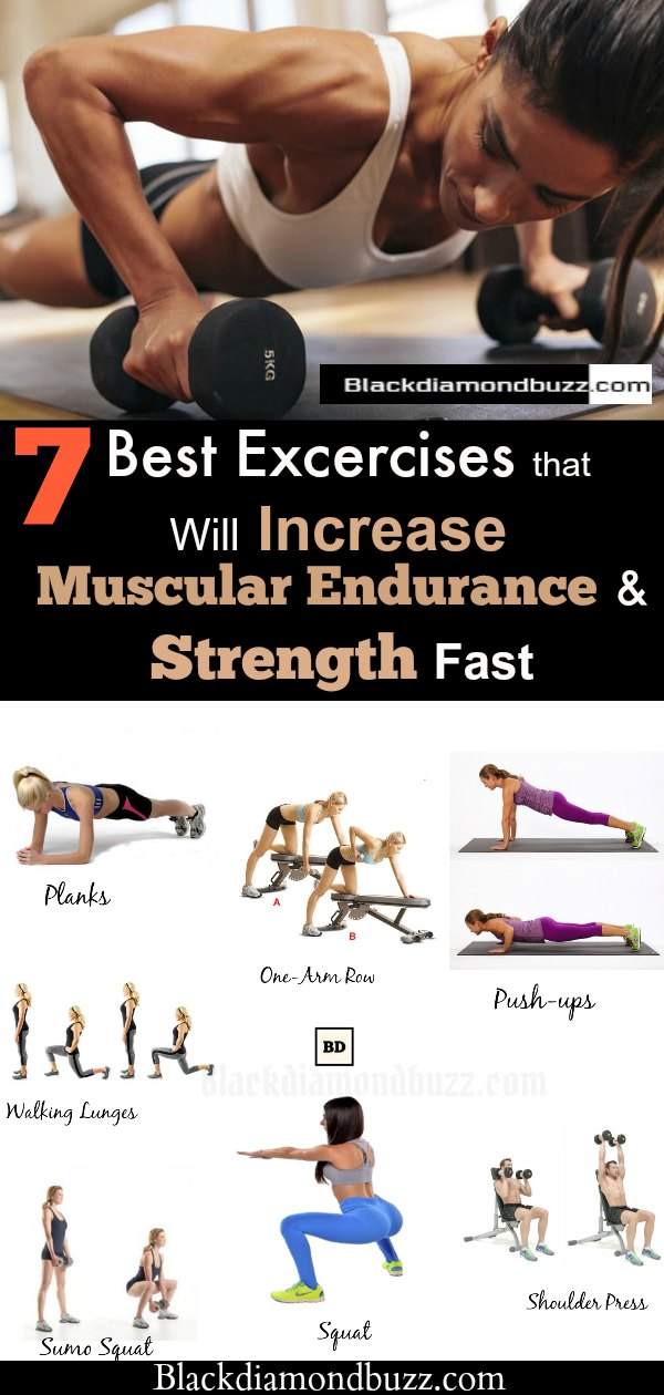  Best Exercise for Muscular Endurance and Strength
