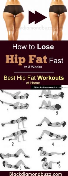 How to Lose Hip Fat Fast in 2 Weeks- 7 Best Hip Fat Workouts At Home