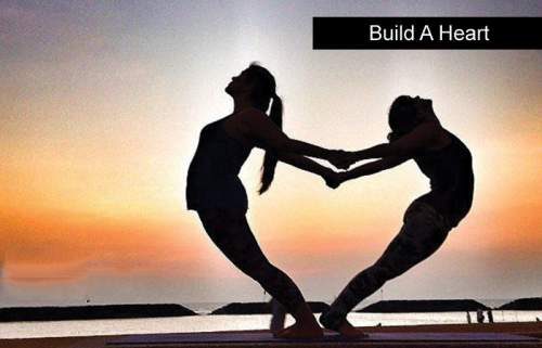 7 Easy Yoga Poses For Two People- Challenge Partner, Friends, and Lovers
