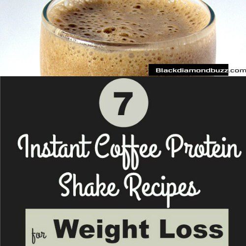 healthy Instant Coffee Protein Shake Recipes for weight loss