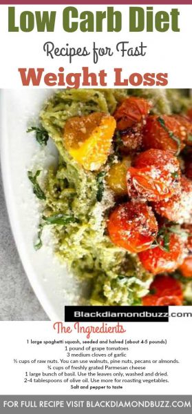 Healthy Low Carb Diet Recipes for Fast Weight Loss in 2 Weeks