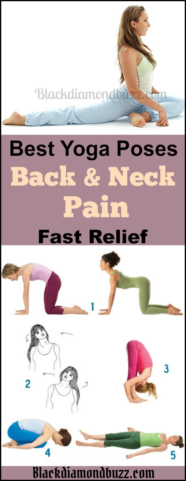 Yoga Poses for Back Pain and Neck Pain Relief