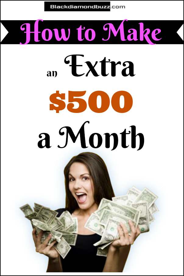 side jobs to help you make an extra $500 or more this month