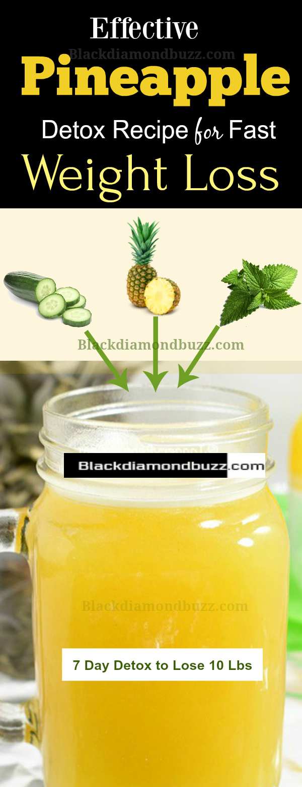 Pineapple for Weight Loss - Pineapple Juice Detox Diet Drink Recipe